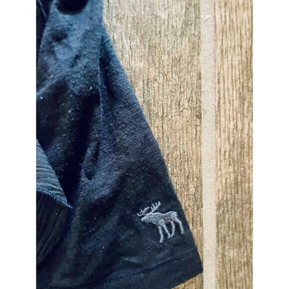 Abercrombie And Fitch Waterfall Tank Top Y2k M Navy Blue - Picture 3 of 3